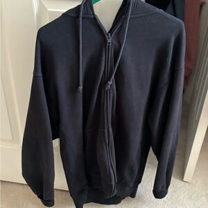 Used TNA Cozy Fleece Boyfriend Zip
